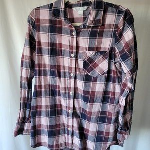 Old navy Plaid flannel top